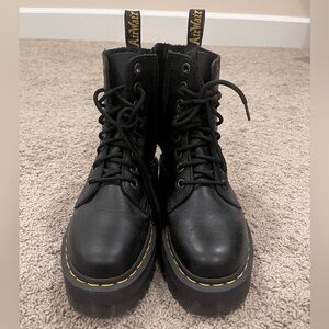 Jadon III Pisa Leather Platform Boots